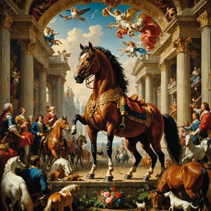 Картины с животными известных художников: Топ-20 картин с животными от классиков