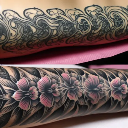 Тонкие тату спустя время: Очарование или разочарование?